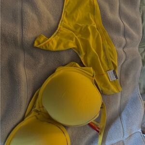 Cacique Yellow Bra & panty set